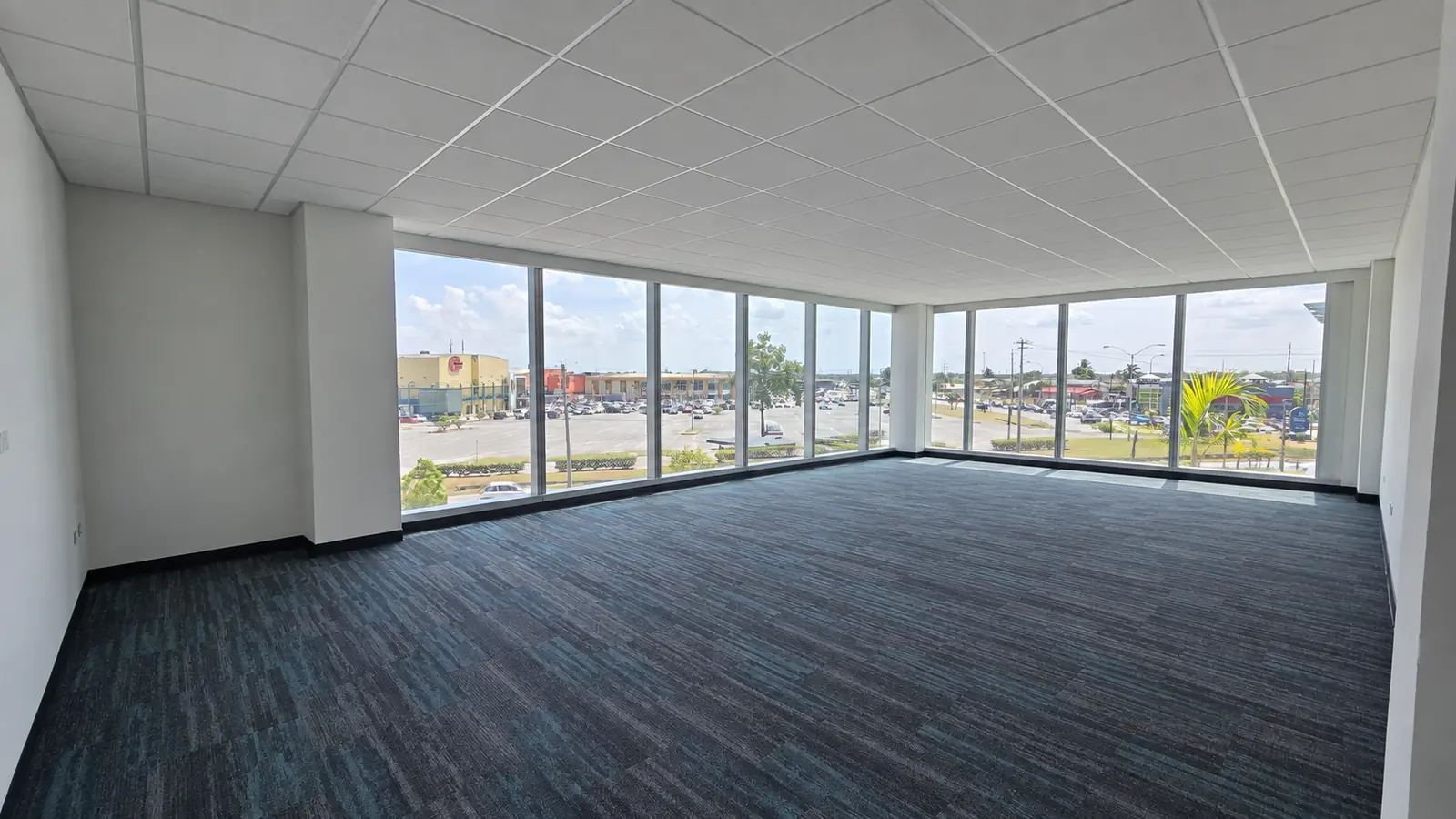 The training room shown empty, as a digital reconstruction