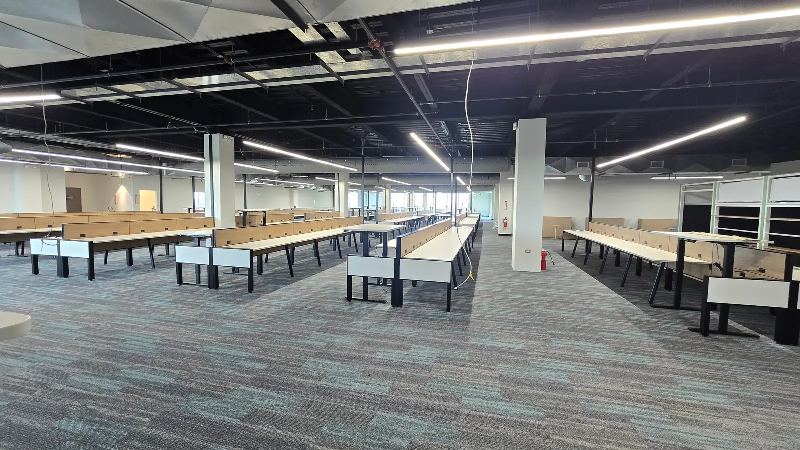 A newly fitted operations floor in a facility developed within our group